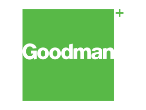 Goodman Group logo, a partner of Endless Energy