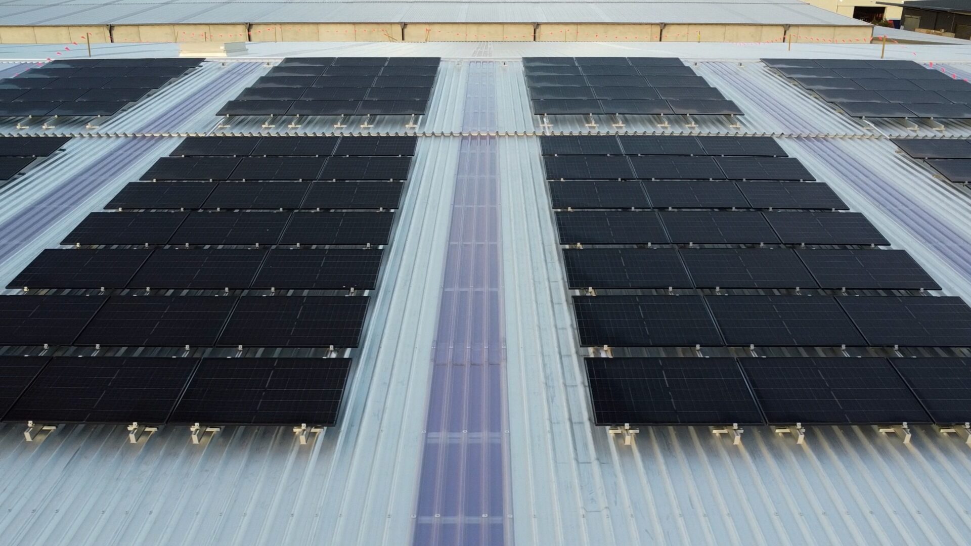 Picture of solar panels for RORI at Endless Energy